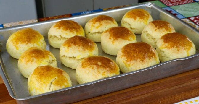 Pães: Pão com Fermento de Bolo