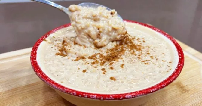 Mingau: Receita de Arroz Doce Sem Leite Condensado