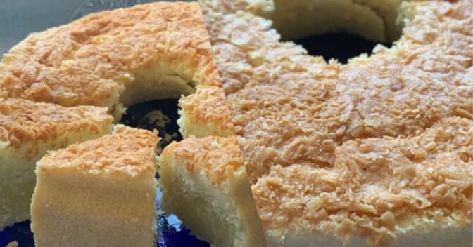 Bolos: Faça essa Receita de Bolo de Coco Sem Lactose e Sem Glúten Super Deliciosa e Saudavel