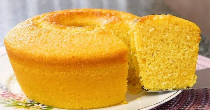 Bolos: Bolo de Fubá Sem Farinha: Receita Deliciosa e Fácil