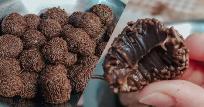 Sobremesas: Brigadeiro Sem Manteiga