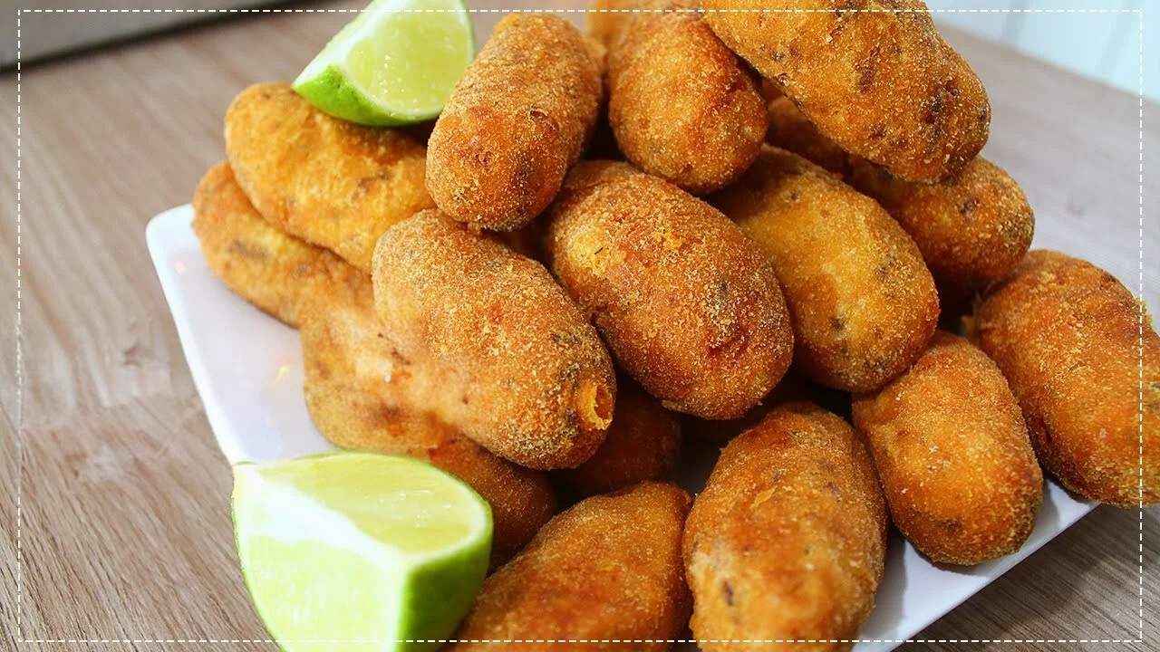 Croquete de Carne Moída Fácil e Gostoso Croquete de carne moída é uma receita simples...