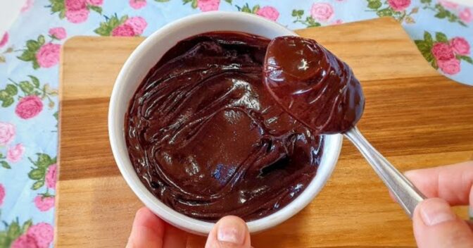 Bolos: Ganache de Chocolate em Pó