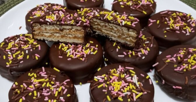 Doces: Aprenda essa Deliciosa Receita de Alfajor com Apenas 3 Ingredientes