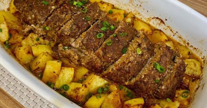 Carnes: Rocambole de Carne Moída para um Almoço Facíl e Gostoso