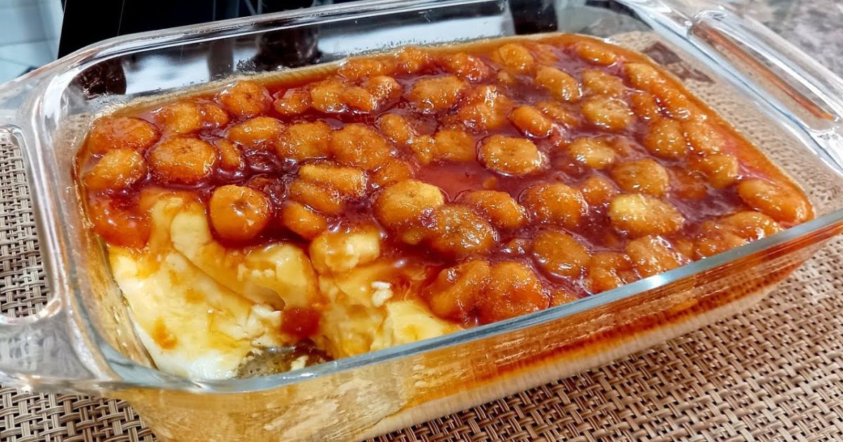 Veja Como Fazer Essa Deliciosa Receita de Sobremesa de Banana