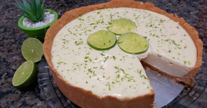 Tortas: Aprenda a Saborosa Torta de Limão Sem Gelatina e Sem Forno