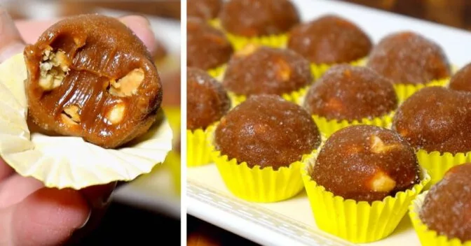 Festa Junina: Brigadeiro Gourmet de Pé de Moleque para Festa Junina: Quem Come Sempre Pede Mais Um 😍