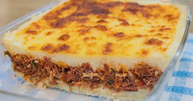 Especiais: Escondidinho de Carne Seca com Mandioca: Deliciosa Receita para Dias Especiais