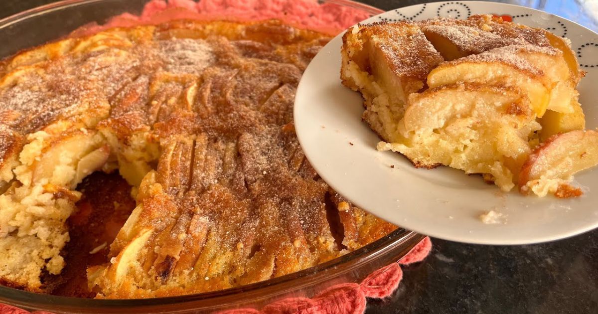 Quer preparar uma sobremesa deliciosa e fácil? A torta de maçã com canela é uma...