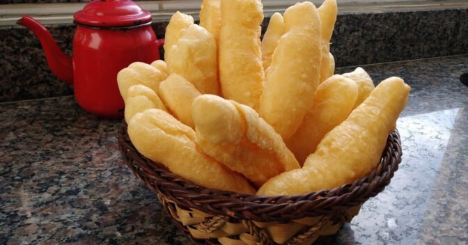 Lanche: Biscoito de Polvilho Frito Super Saboroso