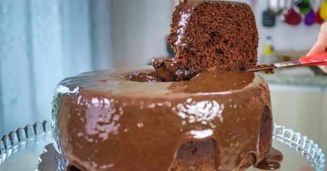 Bolos: Bolo de Chocolate sem Glúten e sem Lactose