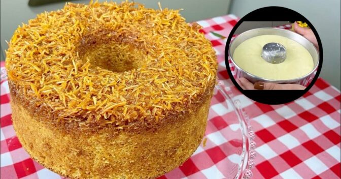 Bolos: Bolo de Cocada Escandalosamente Belo e Delicioso