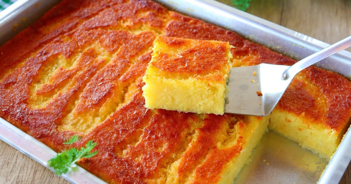 O Bolo de Milho Perfeito Para Você Fazer Na Sua Festa Junina O bolo de...