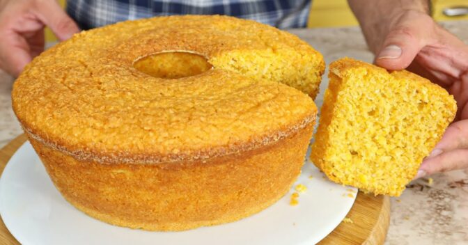 Festa Junina: Bolo de Milho de Latinha de Liquidificador para sua Festa Junina