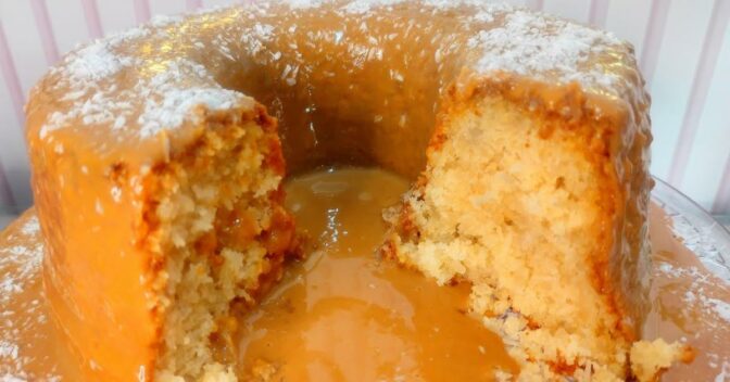 Bolos: Bolo de Tapioca Super Fofinho