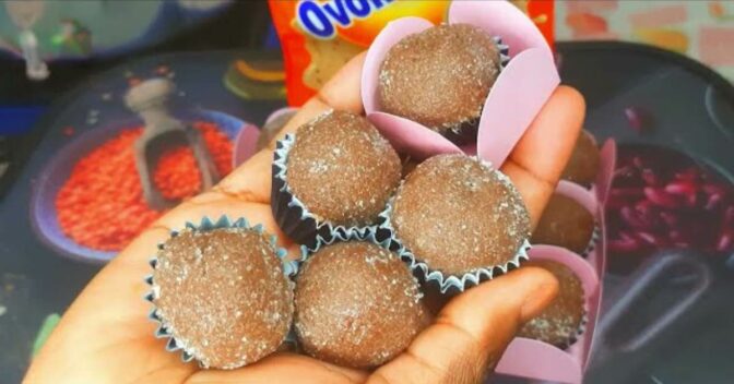 Doces: Brigadeiro de Ovo Maltine com Leite Condensado Caseiro