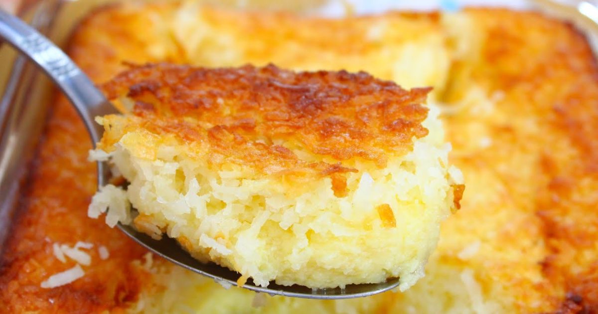 Esta receita de cocada cremosa de forno é perfeita para quem gosta de sobremesas com...