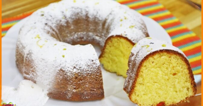 Bolos: O Bolo de Laranja Perfeito Para o Seu Café da Tarde