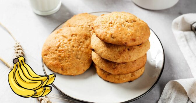 Biscoitos: Receita de Biscoito de Banana com Aveia e Mel para Um Lanche Saudável e Muito Gostoso