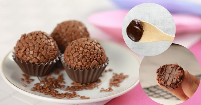 Doces: Receita de Brigadeiro com Ponto Certo de Bolear