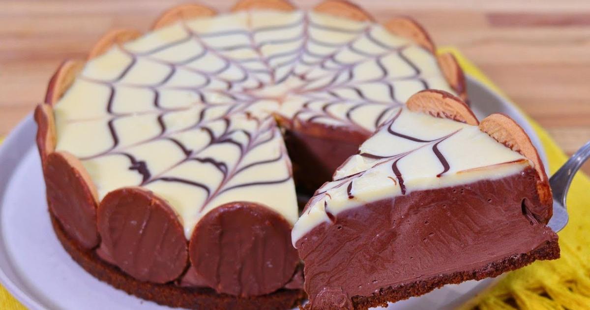 Torta de Chocolate Que Não Precisa Ir ao Fogo