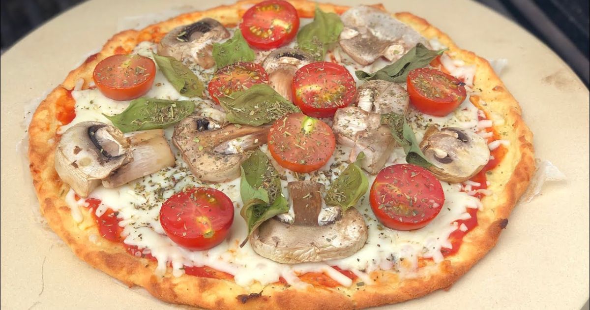 Procurando por uma alternativa saudável para satisfazer seus desejos de pizza? Experimente esta deliciosa receita...