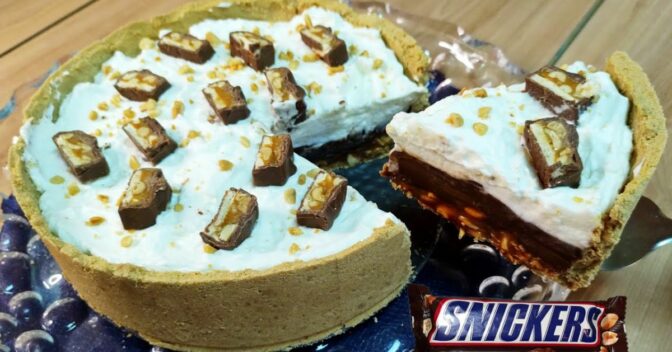 Tortas: Receita Incrível de Torta Snickers para Comemorações Especiais