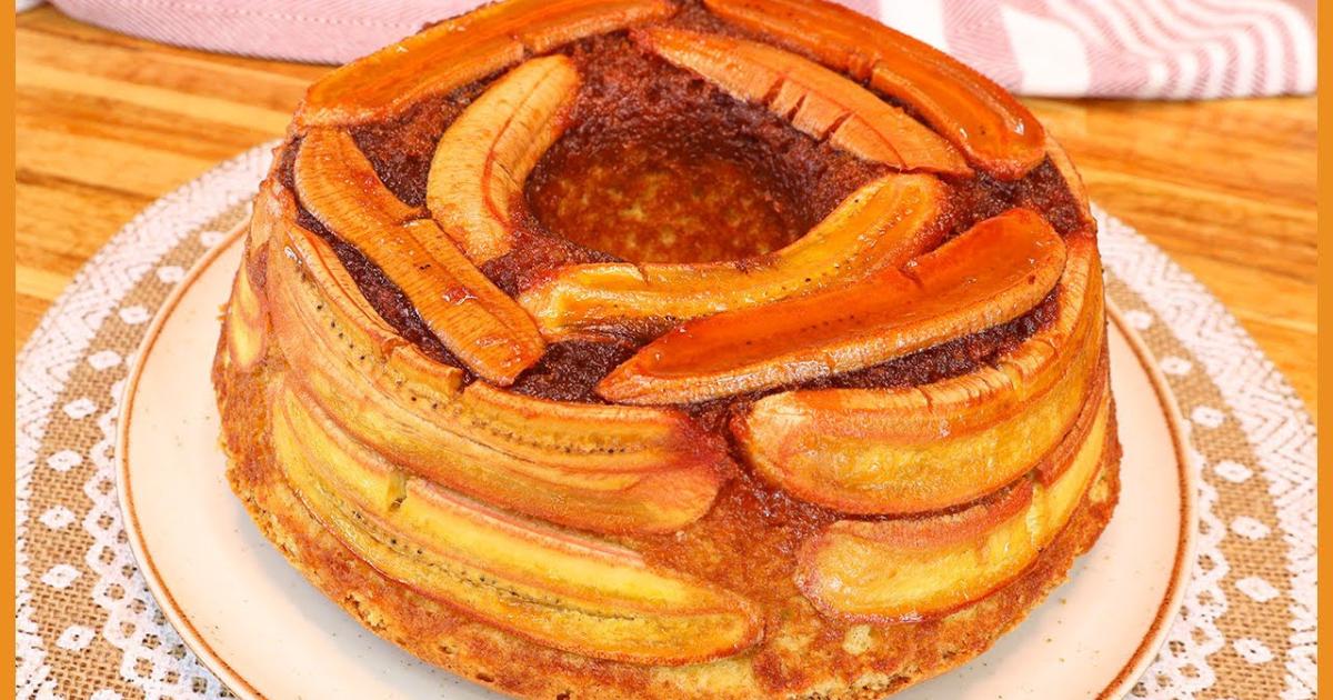 Bolo Caramelado de Banana Super Cremoso O Bolo Caramelado de Banana Super Cremoso é uma...