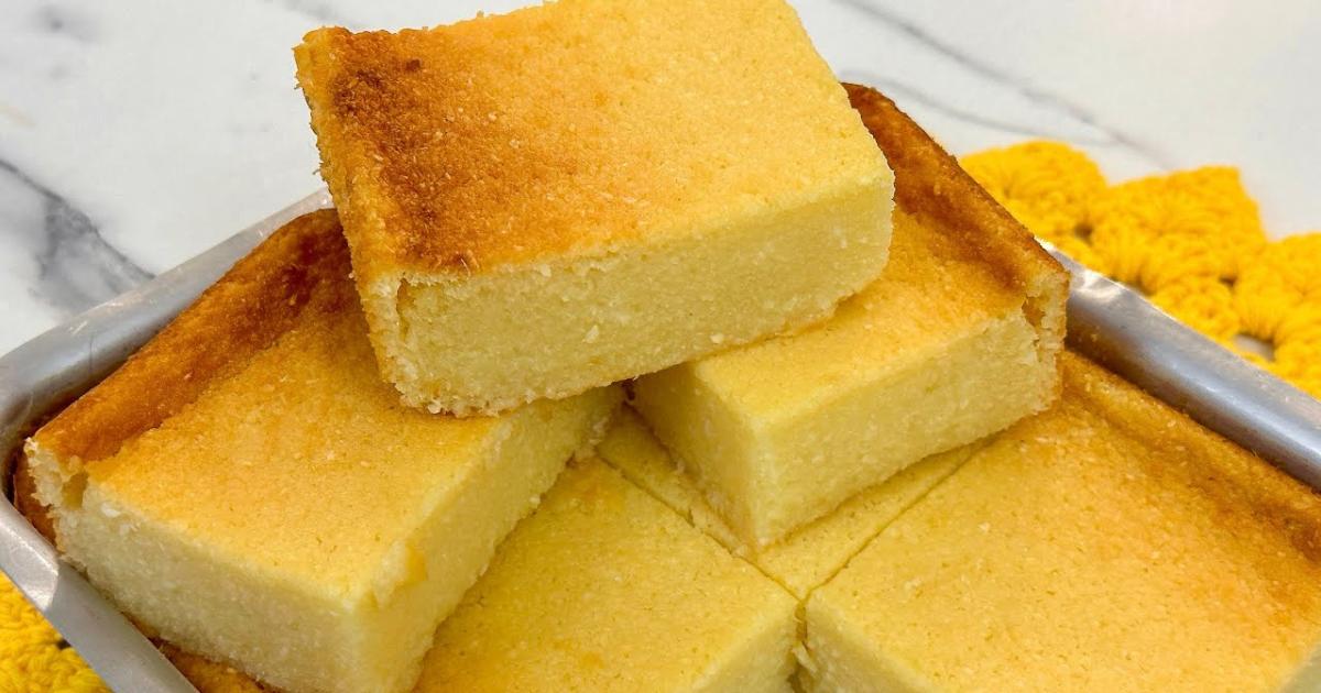 Bolo Cremoso de Mandioca Com Coco Se você está em busca de um bolo deliciosamente...