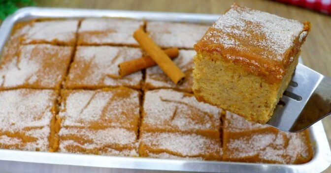 Bolos: Bolo Gelado de Churros Delicioso Bem Fofinho e Molhadinho