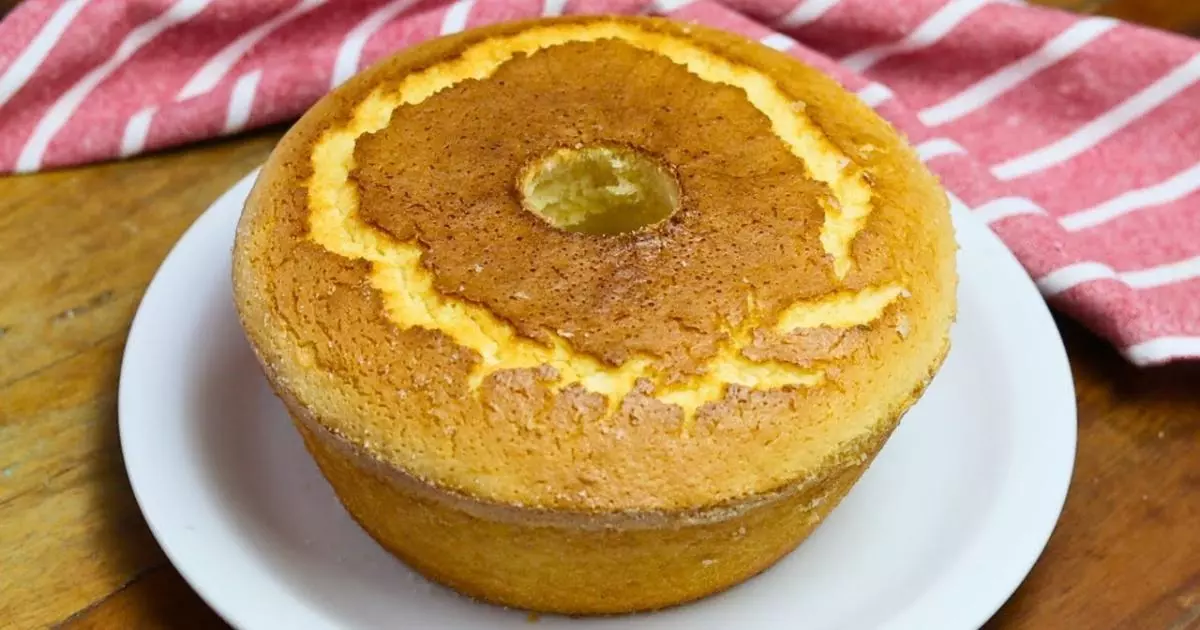 Bolo de Limão Sem Glúten e Sem Lactose