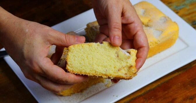 Bolos: Bolo de Maçã Super Macio Sem Glúten e Sem Lactose