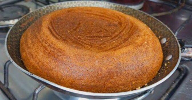 Bolos: Bolo de Maisena de Frigideira Sem Trigo