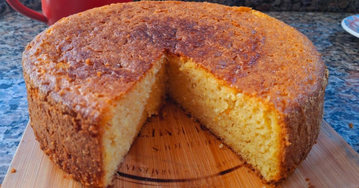 Bolo de Milho Fofinho e Sem Trigo Super Fácil de Fazer