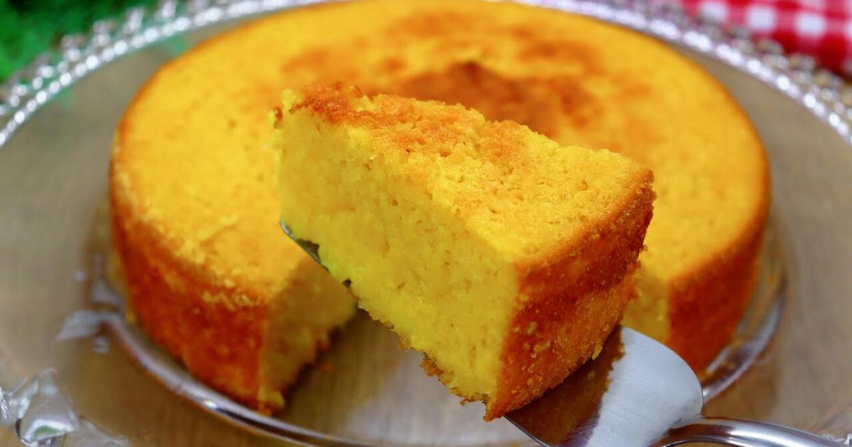 Bolo de Milho de Latinha Super Cremoso