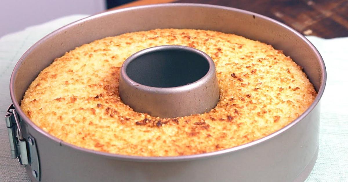 Bolo de Tapioca Granulada O Bolo de Tapioca Granulada é uma deliciosa iguaria nordestina que...