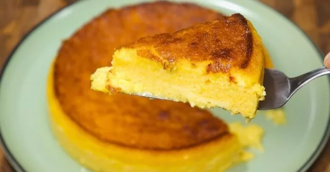 Sobremesas: Curau de Forno Cremoso Com Milho de Latinha