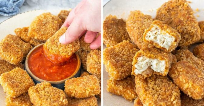 Vegetariano e Vegano: Delicie-se com Nuggets Veganos Crocantes: Receita Fácil e Irresistível!