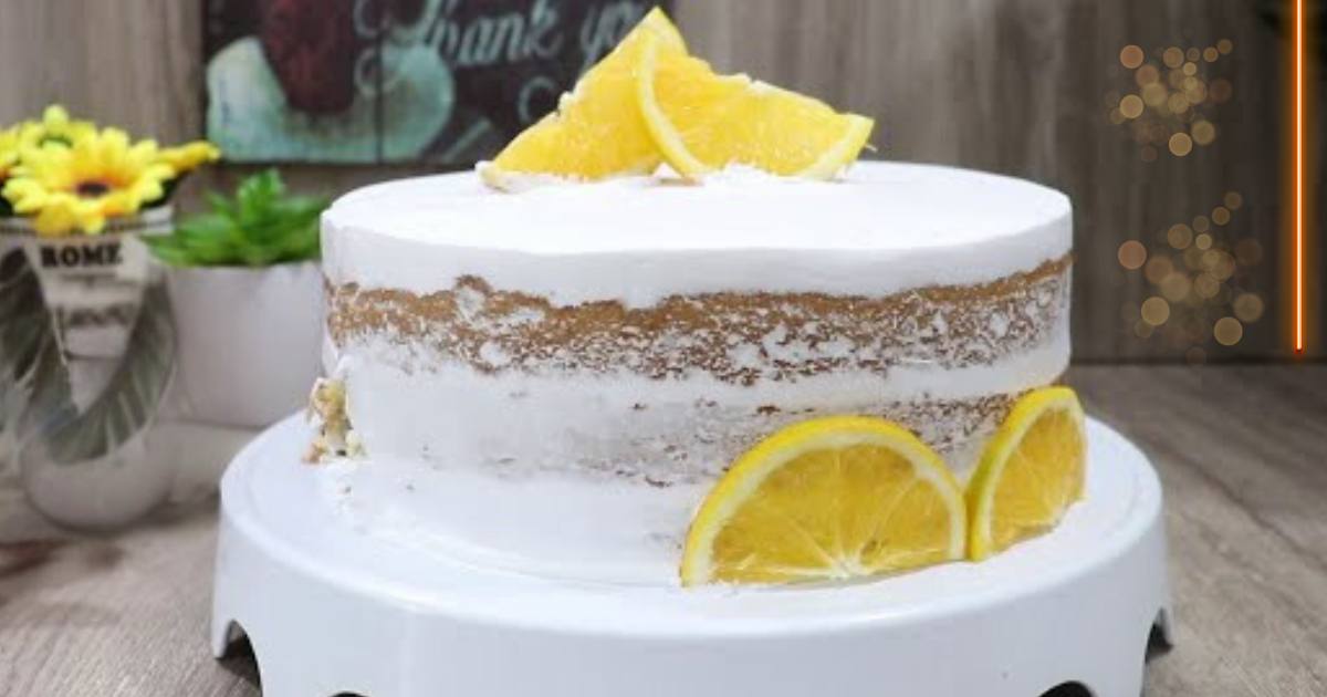 O naked cake de laranja recheado com chocolate é uma delícia que combina a leveza...