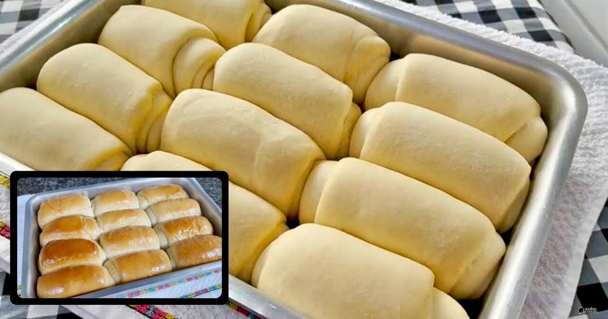 Pão Veludo com Massa Caseira e Preparo Fácil para o Café da Manhã