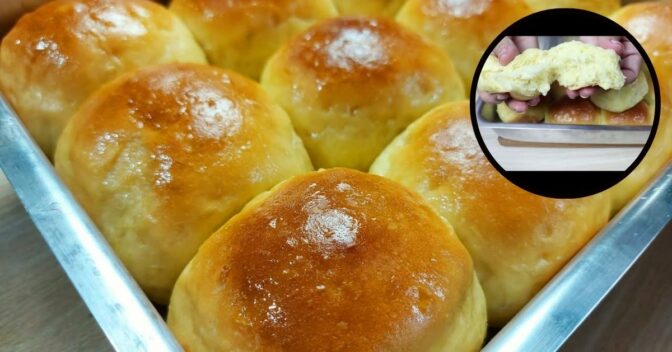 Pães: Pão de Batata Doce Fofinho Sem Sovar