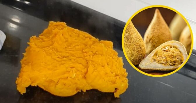 Lanche: Receita de Massa Básica para Salgados Fritos: Coxinhas, Risoles, Enrolados e Bolinhas Recheadas