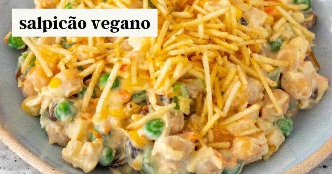 Vegetariano e Vegano: Salpicão Vegano fácil e versátil, receita deliciosa para as festas de final de ano!