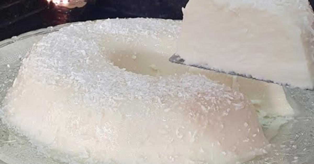 Sobremesa de Coco Delicioso Sem Forno e Sem Fogão A Sobremesa de Coco Delicioso Sem...