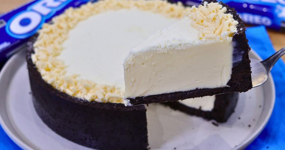 Torta Oreo Com Leite Ninho Fácil e Delicioso Construa uma torta irresistível com nossa receita...