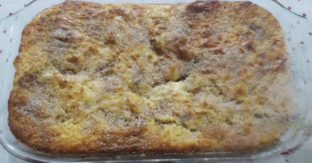 Torta Farofa de Banana Crocante para Lanche ou Sobremesa Irresistível