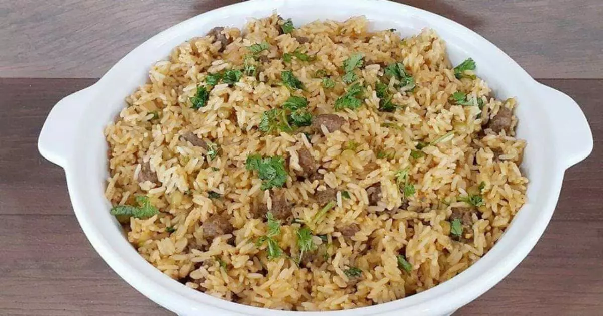 Delicioso Arroz Árabe, Um Prato Nutritivo que Vai Agradar Toda a Família!