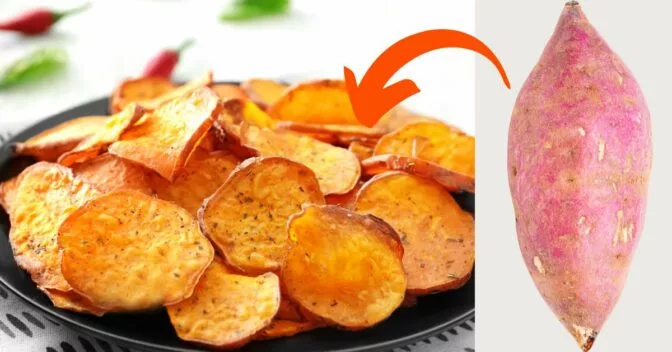 Saudável: Te Desafio a Pegar Uma Batata Doce e Seguir esses Simples Passos em Casa para Ter Um Lanche Diferente