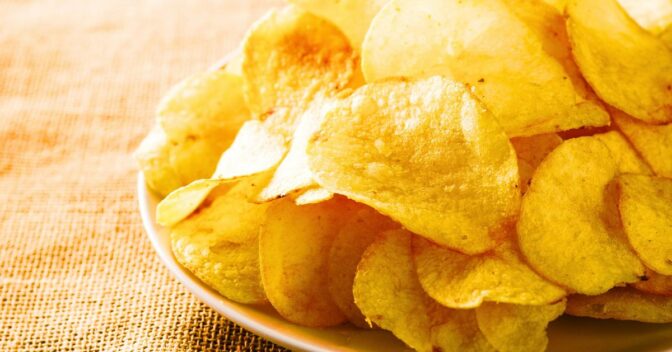 Petiscos: Batata Ruffles Caseira! Crocante e Ondulada, Feita em Incríveis 6 Minutinhos! Essa Você Não Pode Perder!